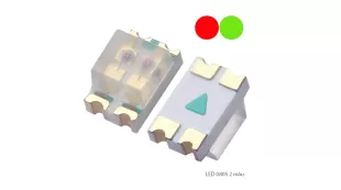 LED 2 Màu Đỏ - Xanh Lá 0805 Dán SMD Trong Suốt